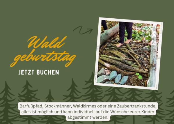 Kindergeburtstag im Wald